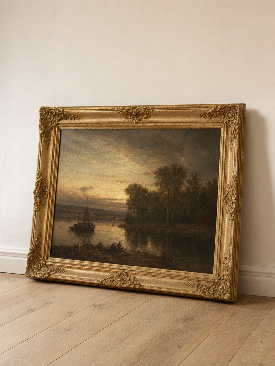 19th century tonalist landscape